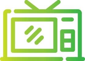 Tv Creative Icon Design vector