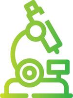 Microscope Creative Icon Design vector