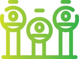 Poll Creative Icon Design vector