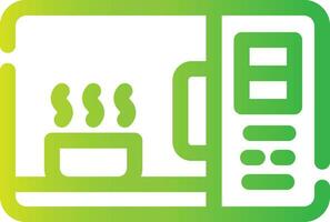 Microwave Creative Icon Design vector