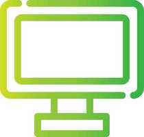 Monitor Creative Icon Design vector