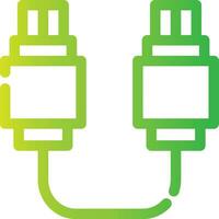 Usb Connection Creative Icon Design vector