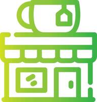 Cafe Creative Icon Design vector