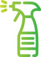 Spray Bottle Creative Icon Design vector