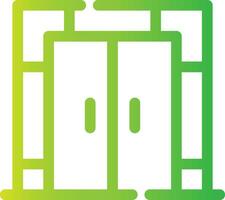 Door Creative Icon Design vector
