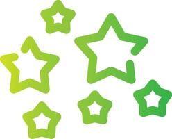 Stars Creative Icon Design vector