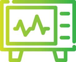 Cardiogram Creative Icon Design vector