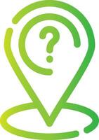 Question Creative Icon Design vector