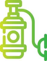 Oxygen Tank Creative Icon Design vector