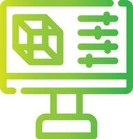 Simulation Creative Icon Design vector