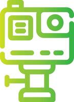 Action Camera Creative Icon Design vector