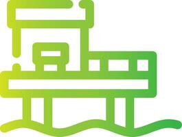 Dock Creative Icon Design vector