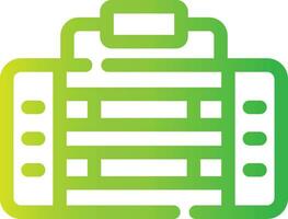 Led Strobe Creative Icon Design vector