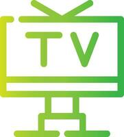 Tv Creative Icon Design vector