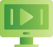 Video Marketing Creative Icon Design vector