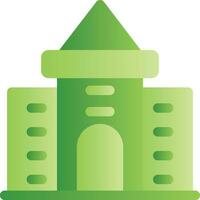 Castle Creative Icon Design vector