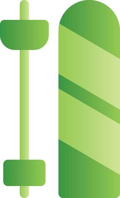 Skis Creative Icon Design