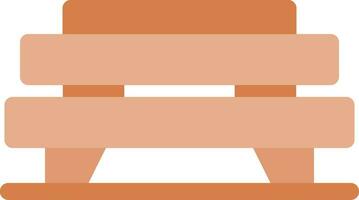 Bench Creative Icon Design vector