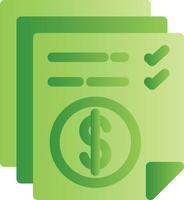 Bill Creative Icon Design vector
