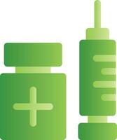 Vaccination Creative Icon Design vector