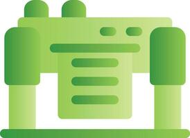 Plotter Creative Icon Design vector