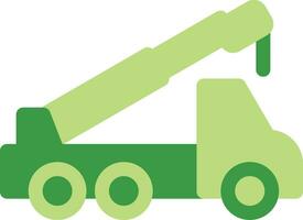 Crane Truck Creative Icon Design vector