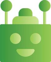 Chatbot Creative Icon Design vector