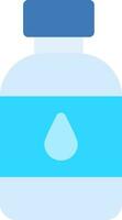 Water Bottle Creative Icon Design vector