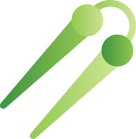 Knitting Needles Creative Icon Design vector