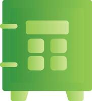 Safe Lock Creative Icon Design vector