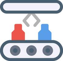 Conveyor Belt Creative Icon Design vector