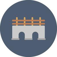 Bridge Creative Icon Design vector