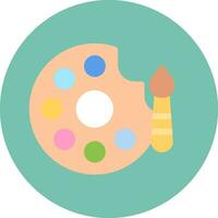 Watercolors Creative Icon Design vector