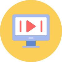 Video Marketing Creative Icon Design vector