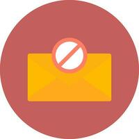 Email Block Creative Icon Design vector