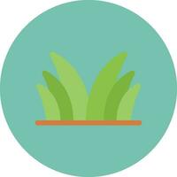 Grass Creative Icon Design vector