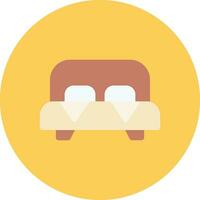 Bed Creative Icon Design vector