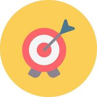 Target Creative Icon Design vector