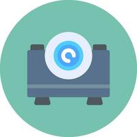 Projector Creative Icon Design vector