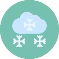 Snowy Creative Icon Design vector