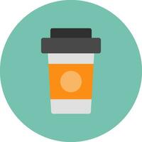 Paper Cup Creative Icon Design vector