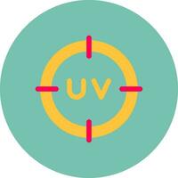 Uv Creative Icon Design vector