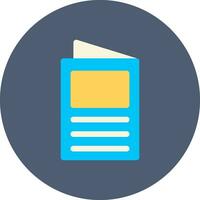 Brochure Creative Icon Design vector