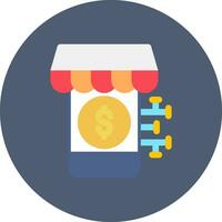 Ecommerce Creative Icon Design vector