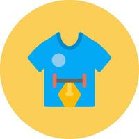 T Shirt Creative Icon Design vector