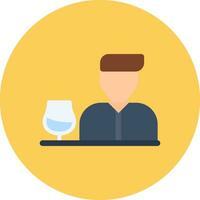 Bartender Creative Icon Design vector