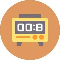 Digital Stopwatch Creative Icon Design vector