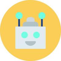 Chatbot Creative Icon Design vector