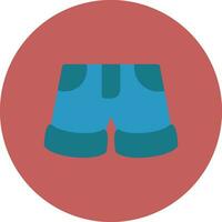 Shorts Creative Icon Design vector