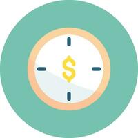 Money Hour Creative Icon Design vector